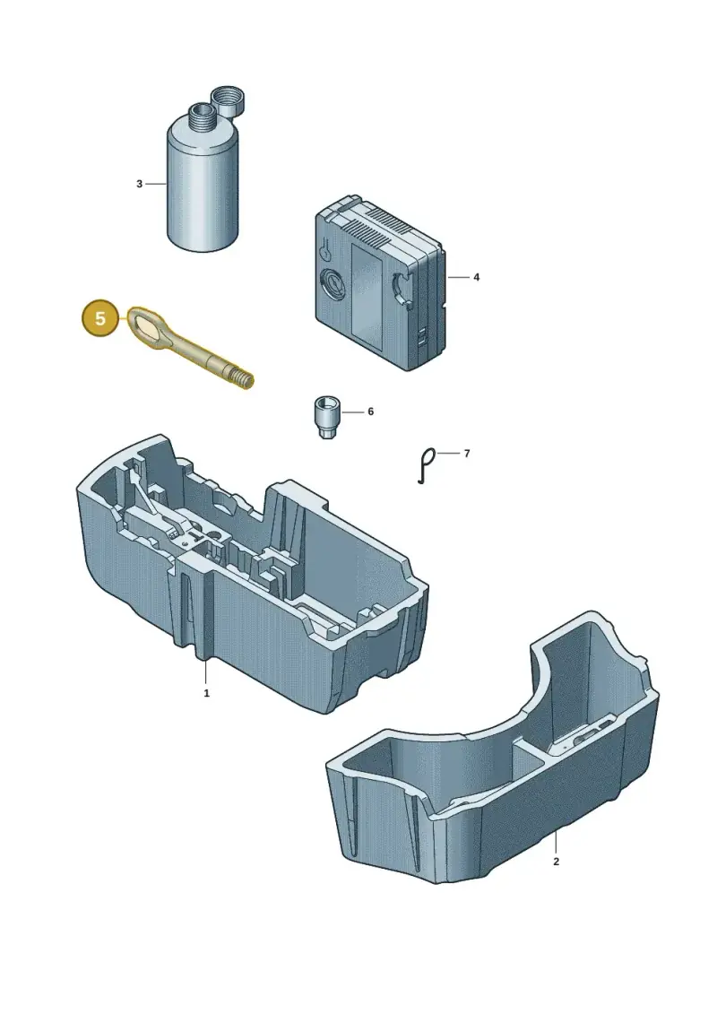 4H0805615A — Skoda Superb Combi (2023-) diagram 3j0012010, position 5