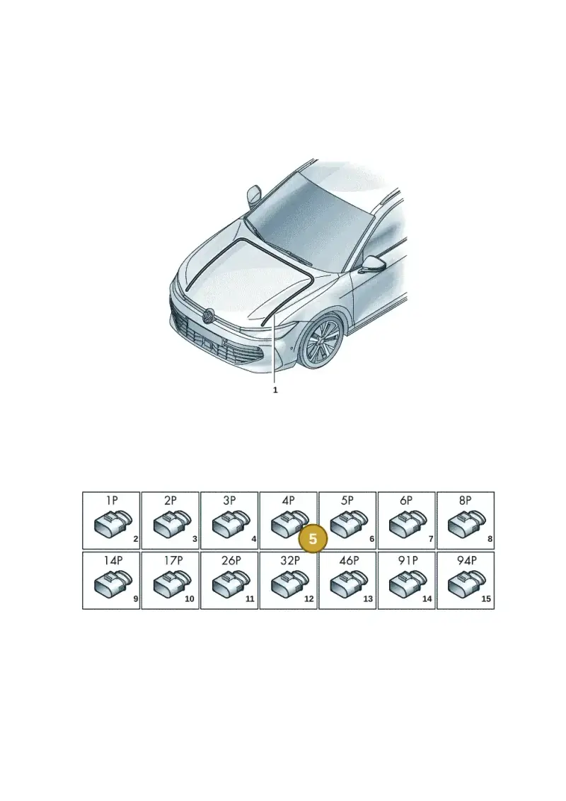 4H0973712 — Skoda Superb Combi (2023-) diagram 3j0971800, position 5