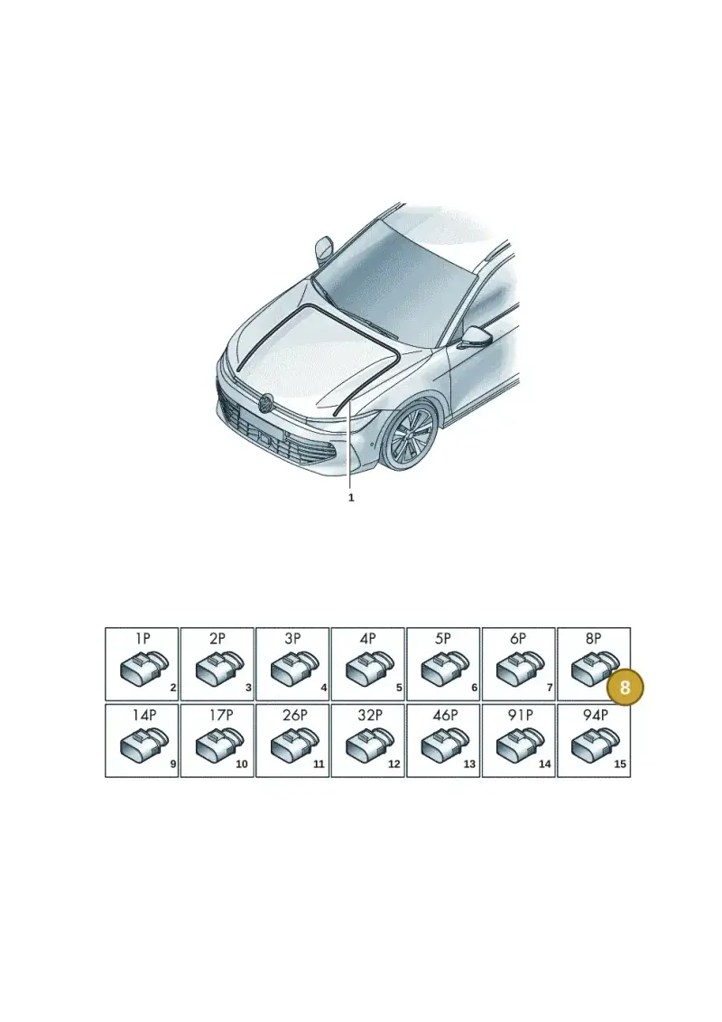 4H0973714 — Skoda Superb Combi (2023-) diagram 3j0971800, position 8