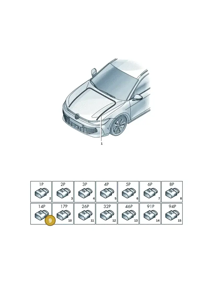 4H0973717 — Skoda Superb Combi (2023-) diagram 3j0971800, position 9