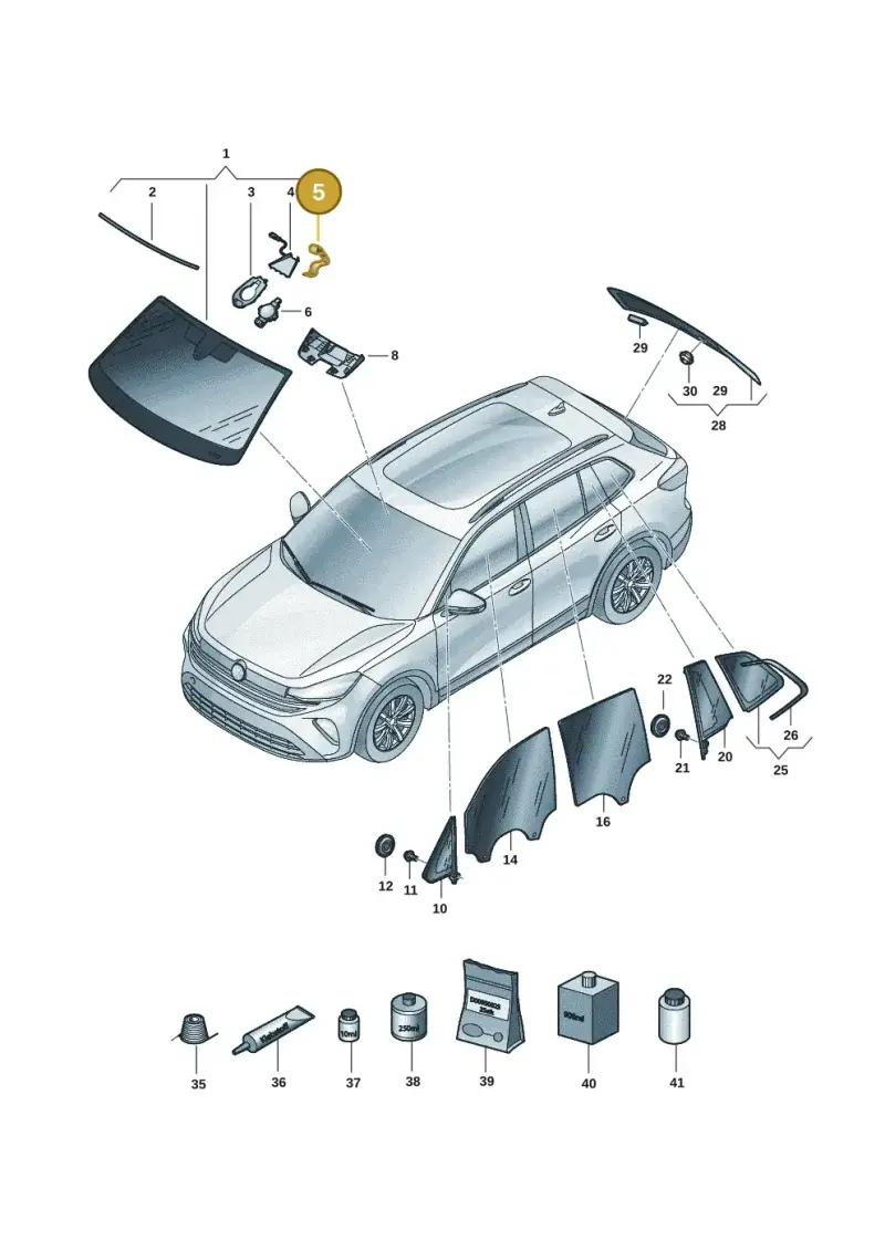 4L0907671 — Skoda Kodiaq (2024-) diagram 57x845000, position 5
