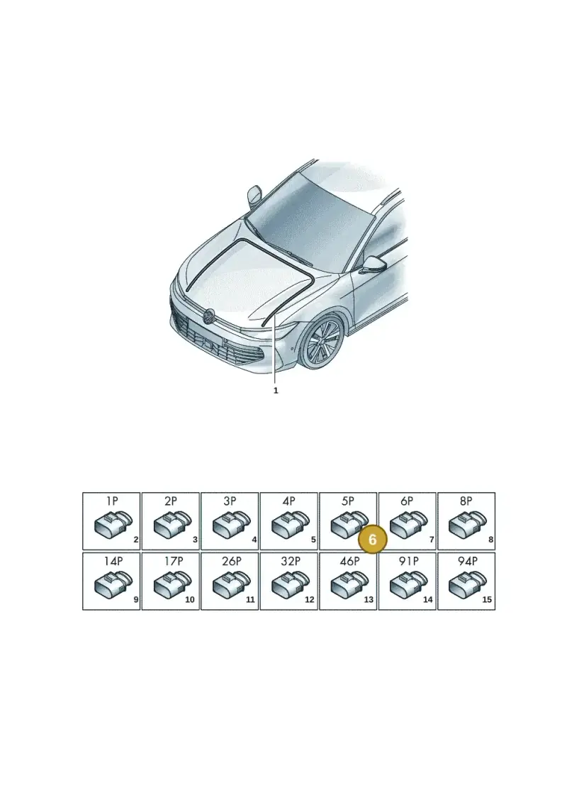 4M0973705 — Skoda Superb Combi (2023-) diagram 3j0971800, position 6