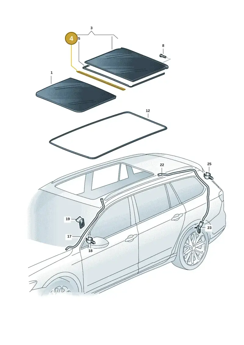 4M8877297 — Skoda Enyaq (2020-) diagram 50a877000, position 4