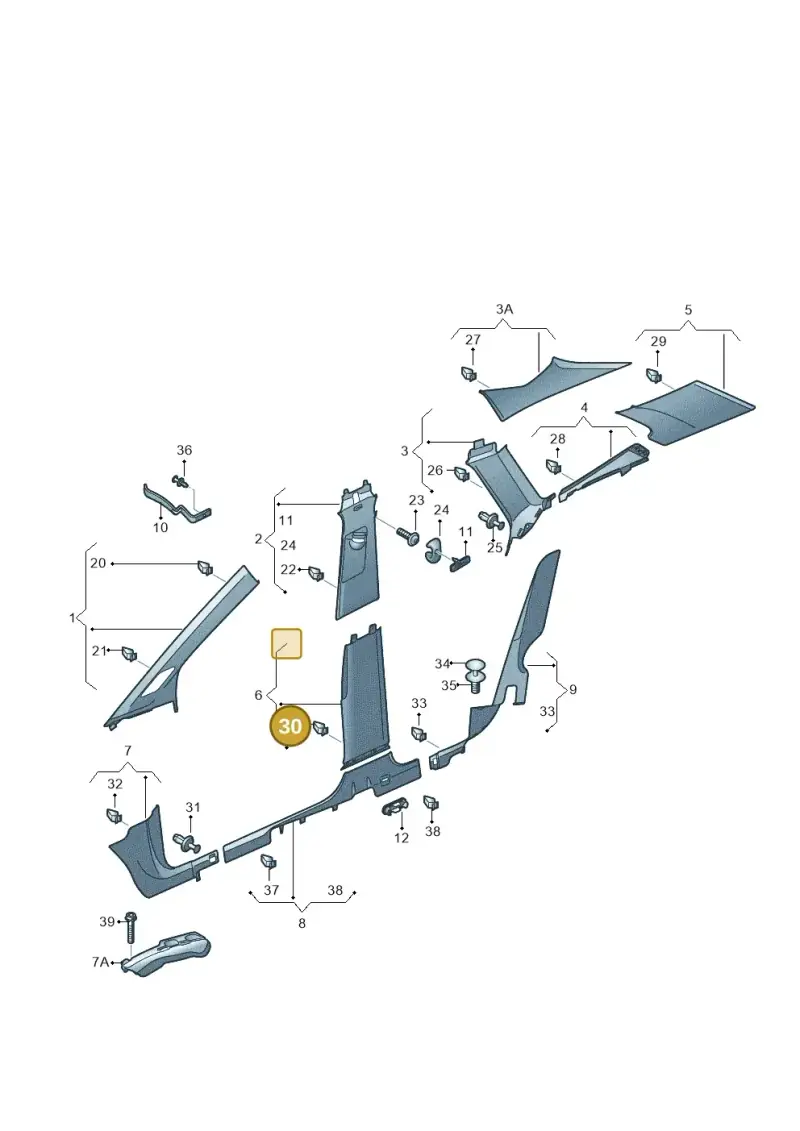 510867276A — Skoda Enyaq (2020-) diagram 50a867065, position 30