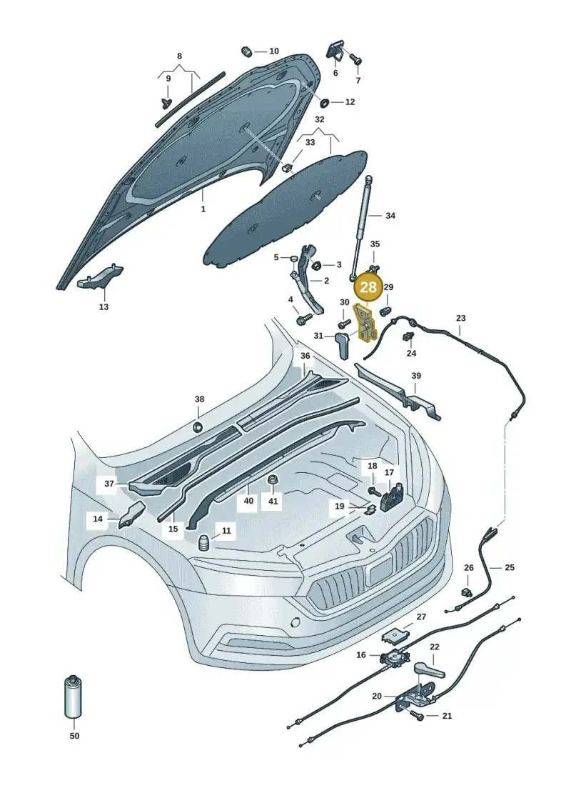 517823633B — Skoda Superb Combi (2023-) diagram 3p0823000, position 28