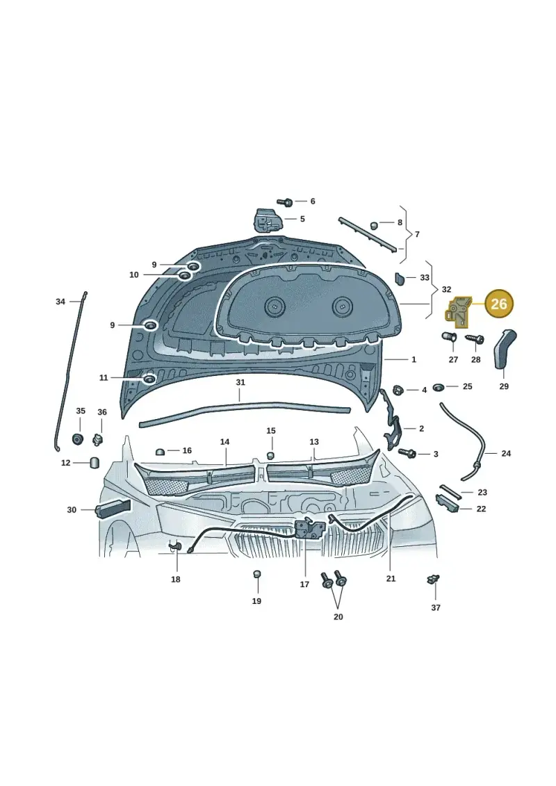 517823633B — Skoda Fabia (2021-) diagram 6vn823000, position 26