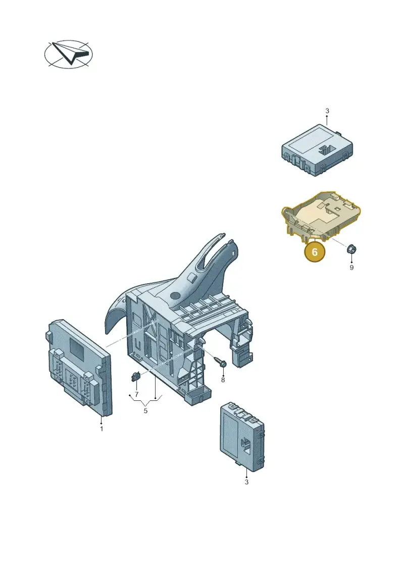 518971856 — Skoda Karoq (2017-2022) diagram 780937500, position 6