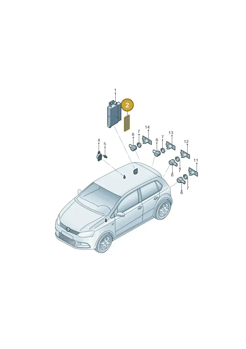 533957751 — Skoda Fabia Jingrui (2008-2014) diagram 662919500, position 2