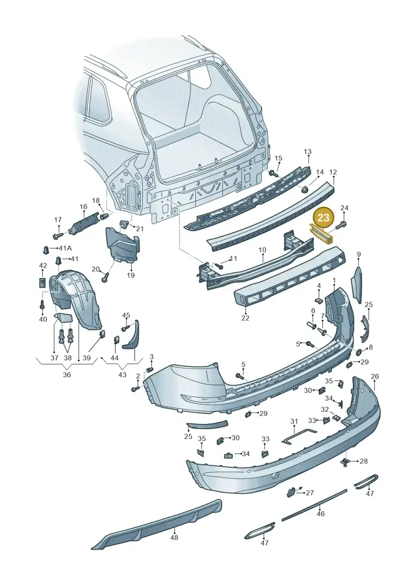 565803612A — Skoda Kodiaq (2016-2024) diagram 804807050, position 23