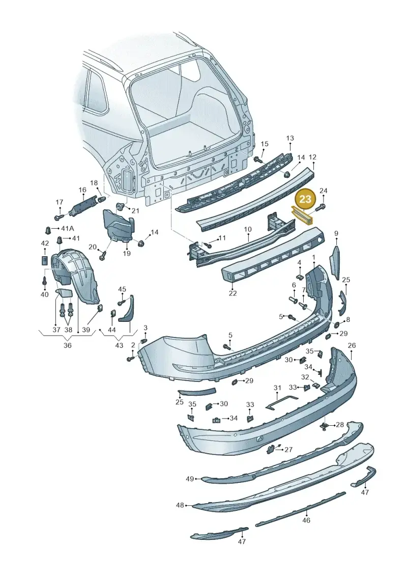 565803612A — Skoda Kodiaq (2018-2022) diagram 804807060, position 23