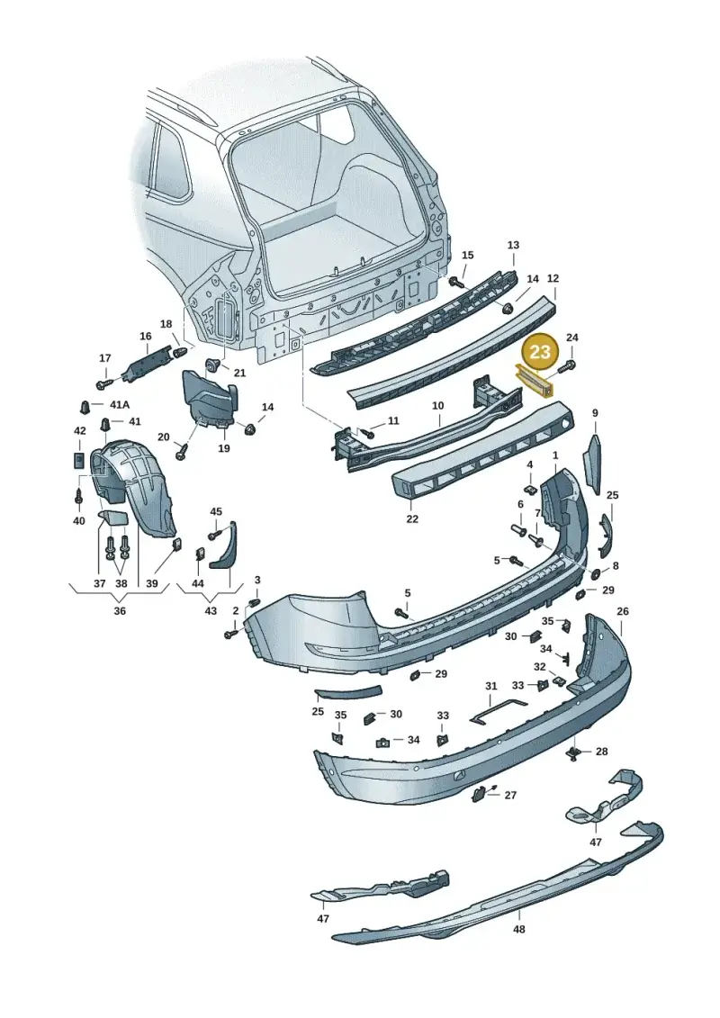 565803612A — Skoda Kodiaq (2016-2024) diagram 804807065, position 23