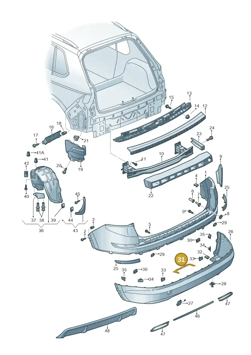 565807165 — Skoda Kodiaq (2016-2024) diagram 804807050, position 31