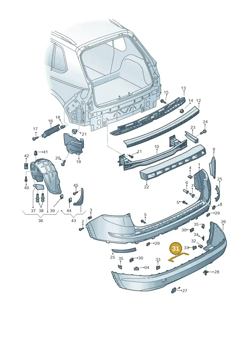 565807165 — Skoda Kodiaq (2018-2022) diagram 804807500, position 31