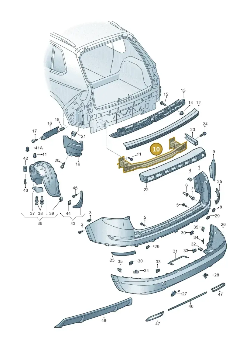 565807305 — Skoda Kodiaq (2016-2024) diagram 804807050, position 10
