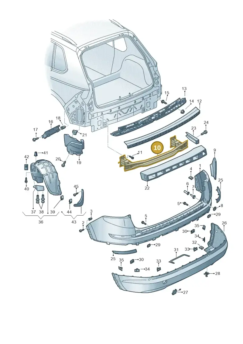 565807305 — Skoda Kodiaq (2018-2022) diagram 804807500, position 10