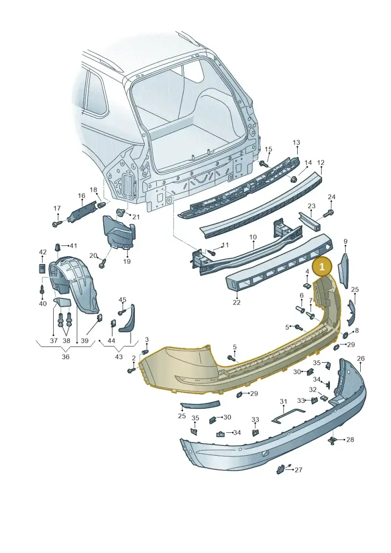 565807421 — Skoda Kodiaq (2018-2022) diagram 804807500, position 1