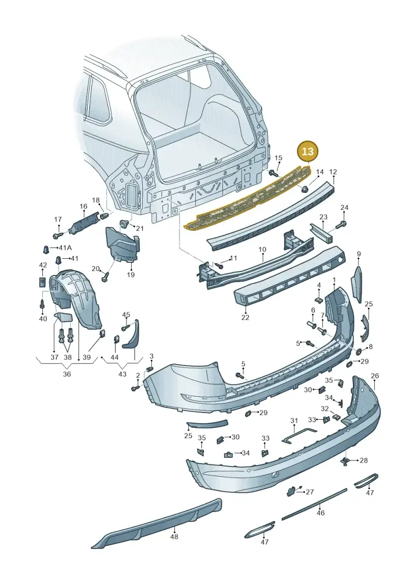 565807863 — Skoda Kodiaq (2016-2024) diagram 804807050, position 13