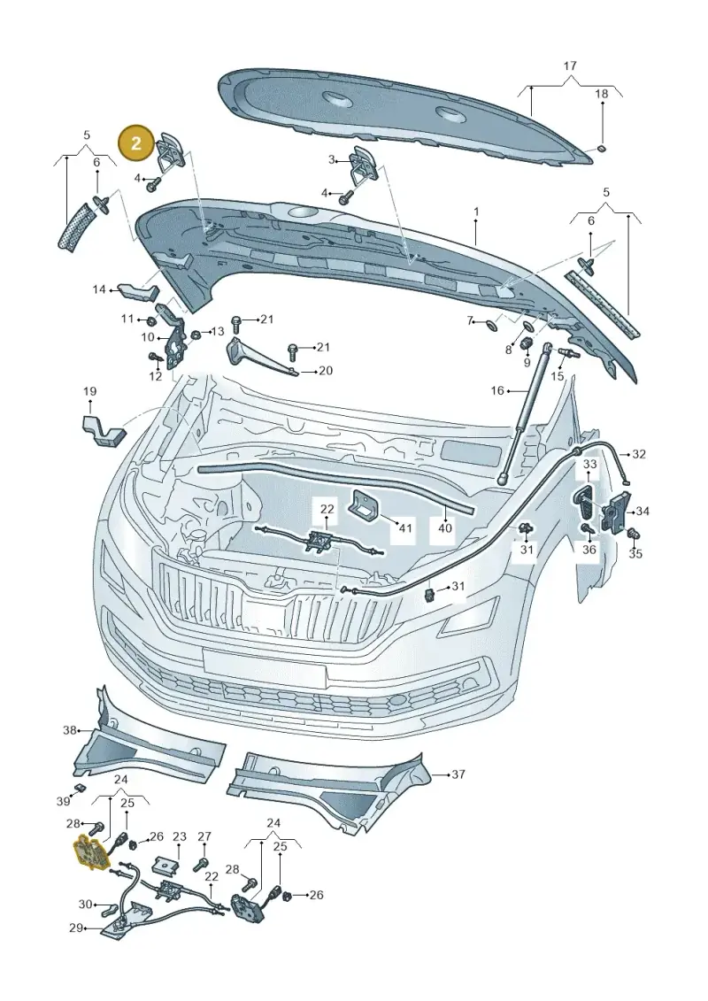 565823185 — Skoda Kodiaq (2018-2022) diagram 804823000, position 2