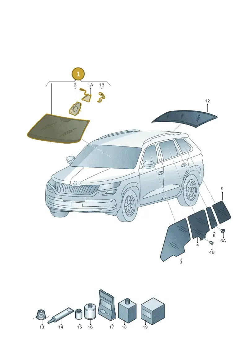 565845011CNVB — Skoda Kodiaq (2018-2022) diagram 804845000, position 1