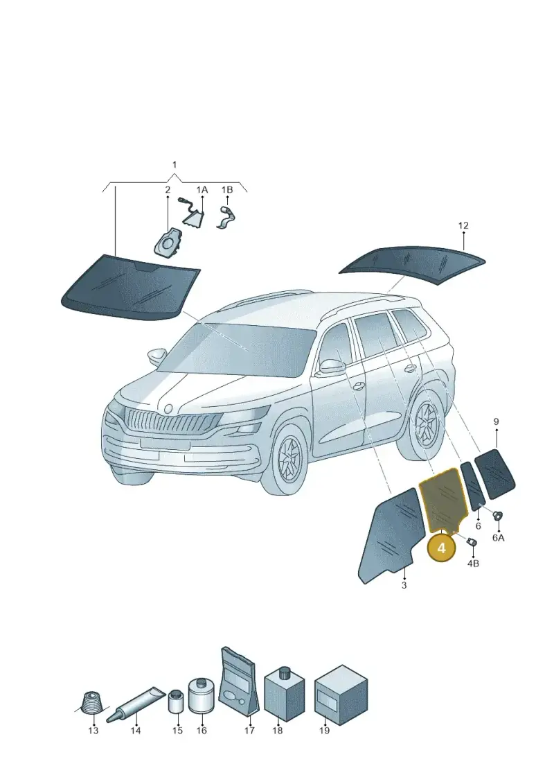565845205A — Skoda Kodiaq (2018-2022) diagram 804845000, position 4