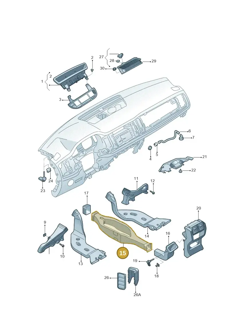 565857509 — Skoda Kodiaq (2017-2022) diagram 644819300, position 15