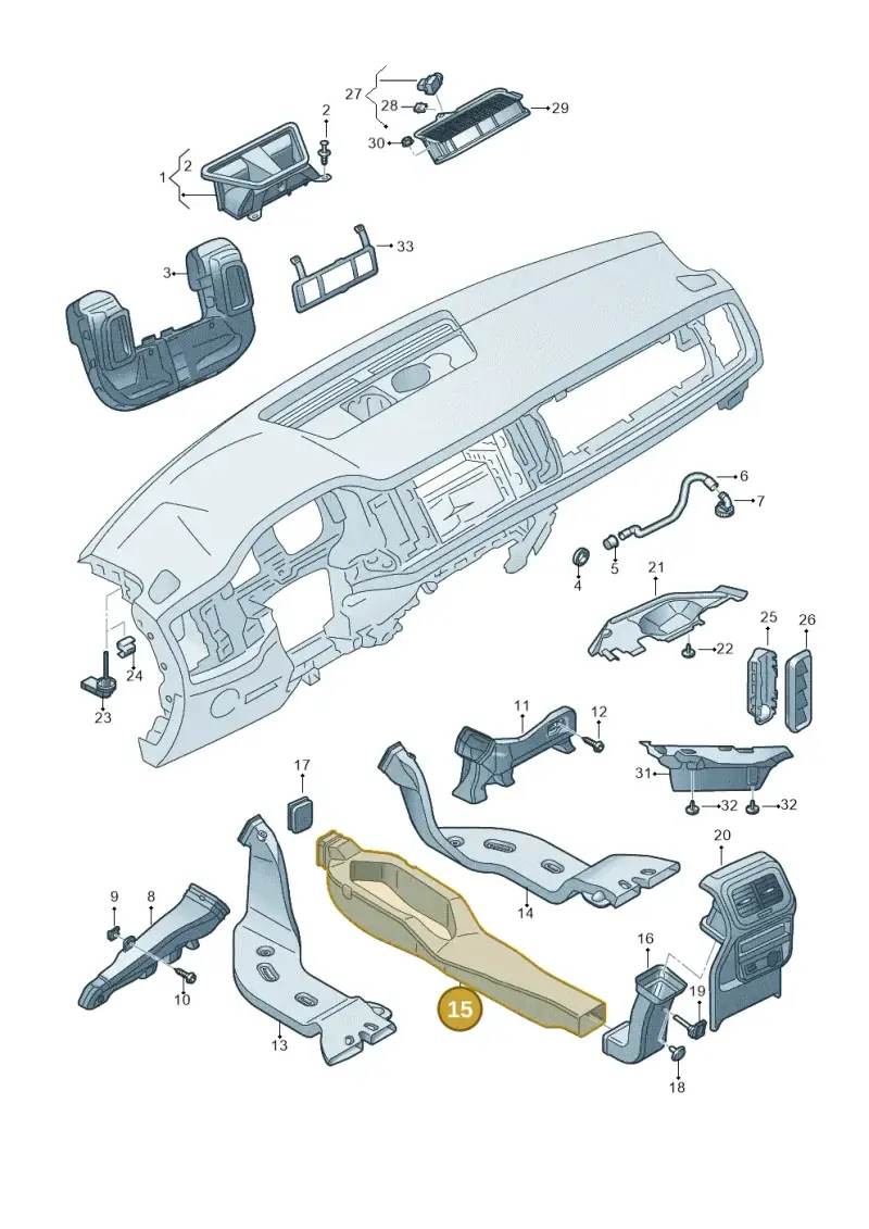 565857509 — Skoda Karoq (2017-2023) diagram 834819030, position 15