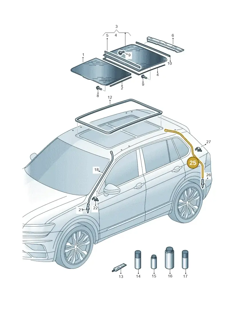 565877203A — Skoda Kodiaq (2017-2022) diagram 884877000, position 25
