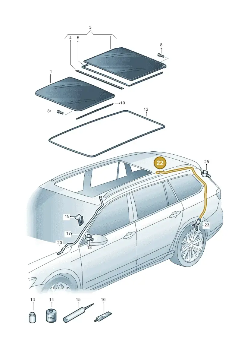 565877203A — Skoda Kodiaq (2018-2022) diagram 793877100, position 22