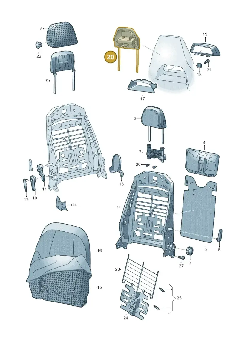565881914 — Skoda Karoq (2017-2023) diagram 834000220, position 20