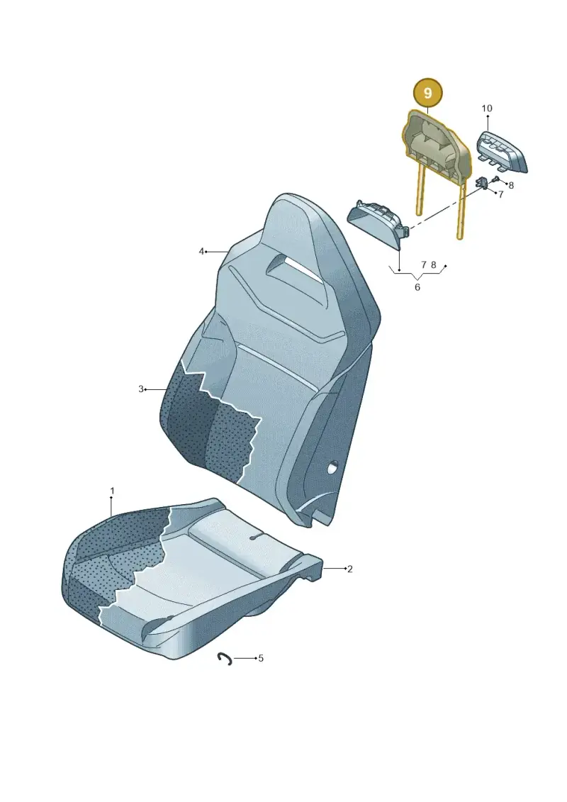 565881914 — SEAT Ateca Style (2016-) diagram 893881750, position 9
