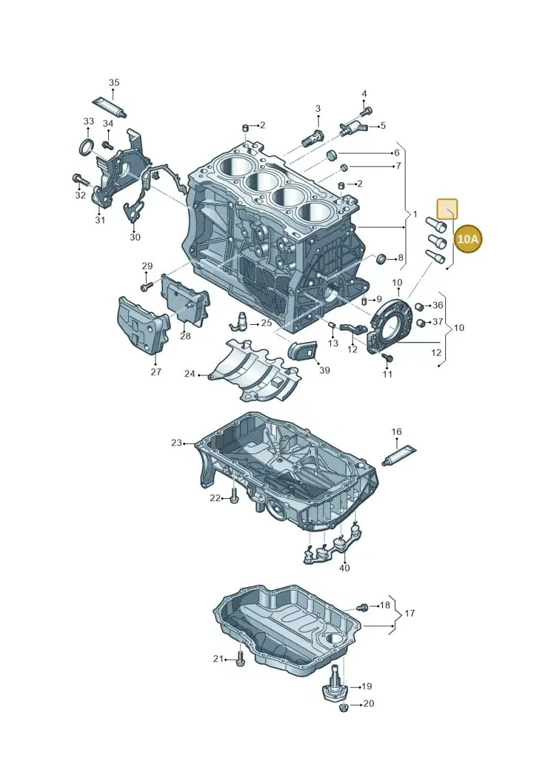 5C0998152 — Skoda Octavia (2019-2024) diagram 827103017, position 10A