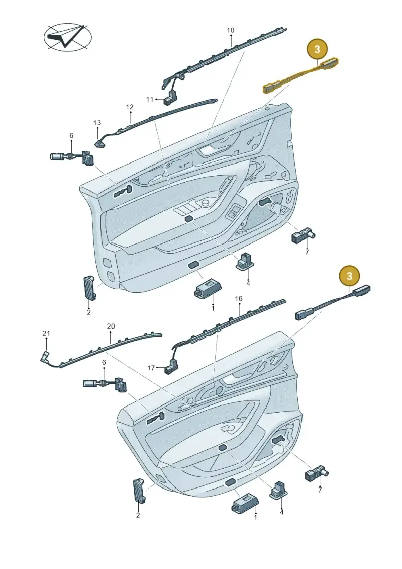 5E0919173 — Audi RS6 Avant (2019-2025) diagram 435947140, position 3
