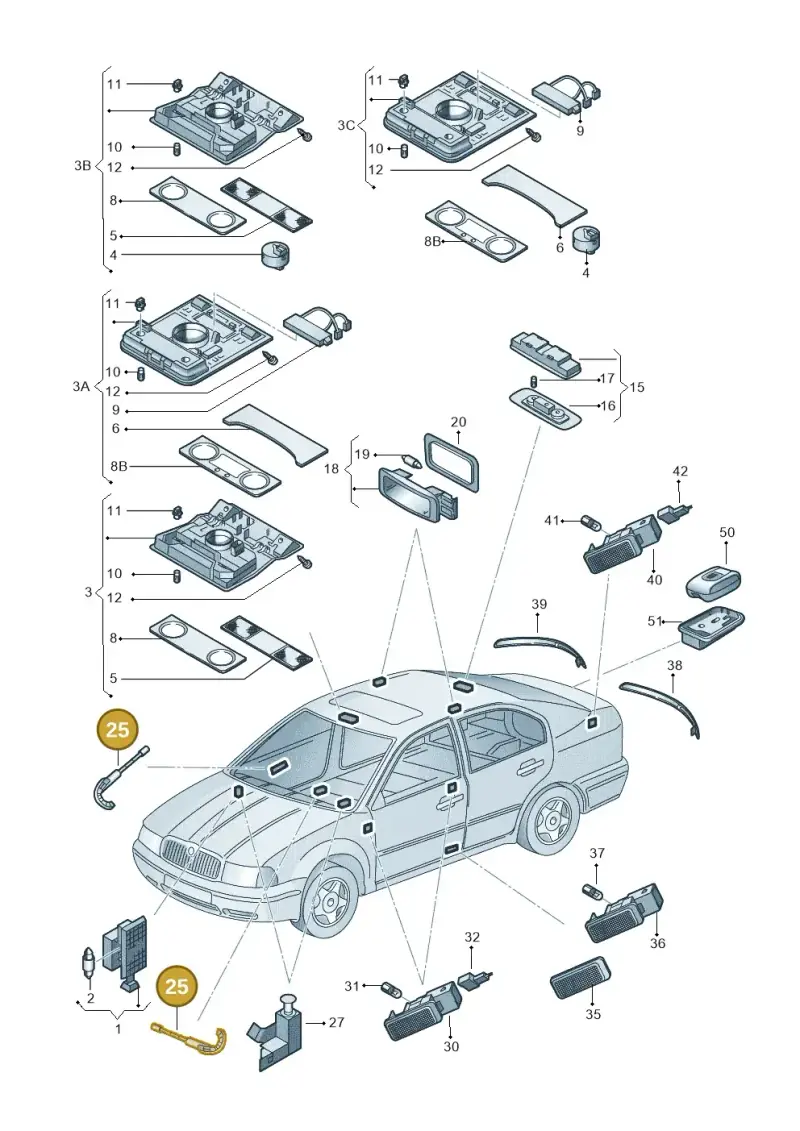5E0919173 — Skoda Octavia (2012-2017) diagram 753947000, position 25