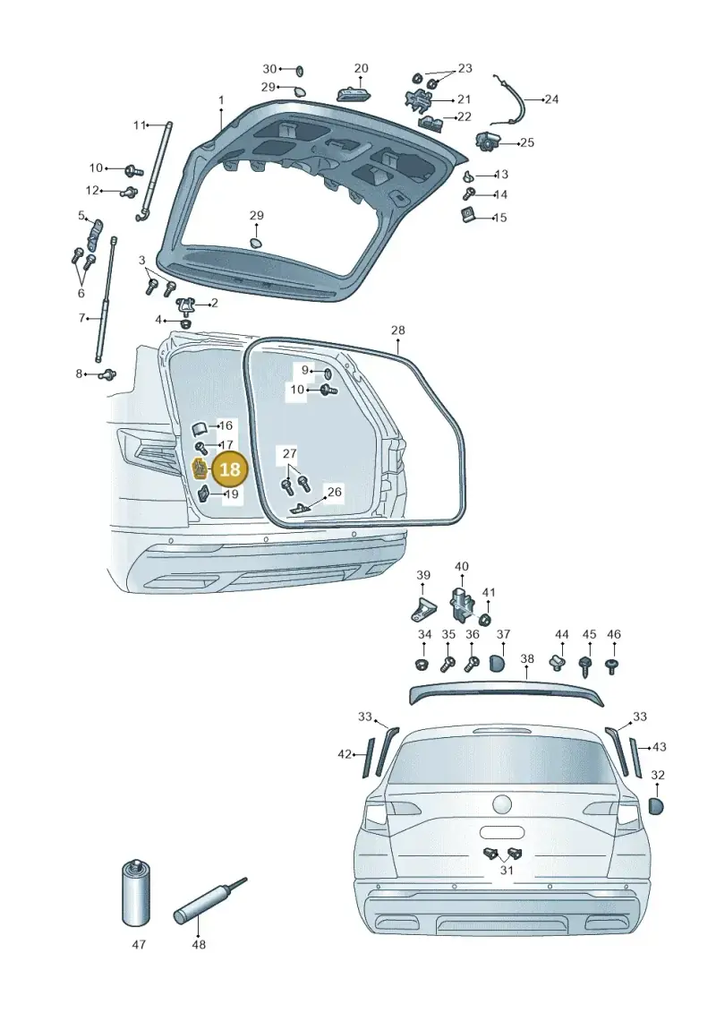 5E9827240 — Skoda Kamiq (2019-) diagram 584827000, position 18