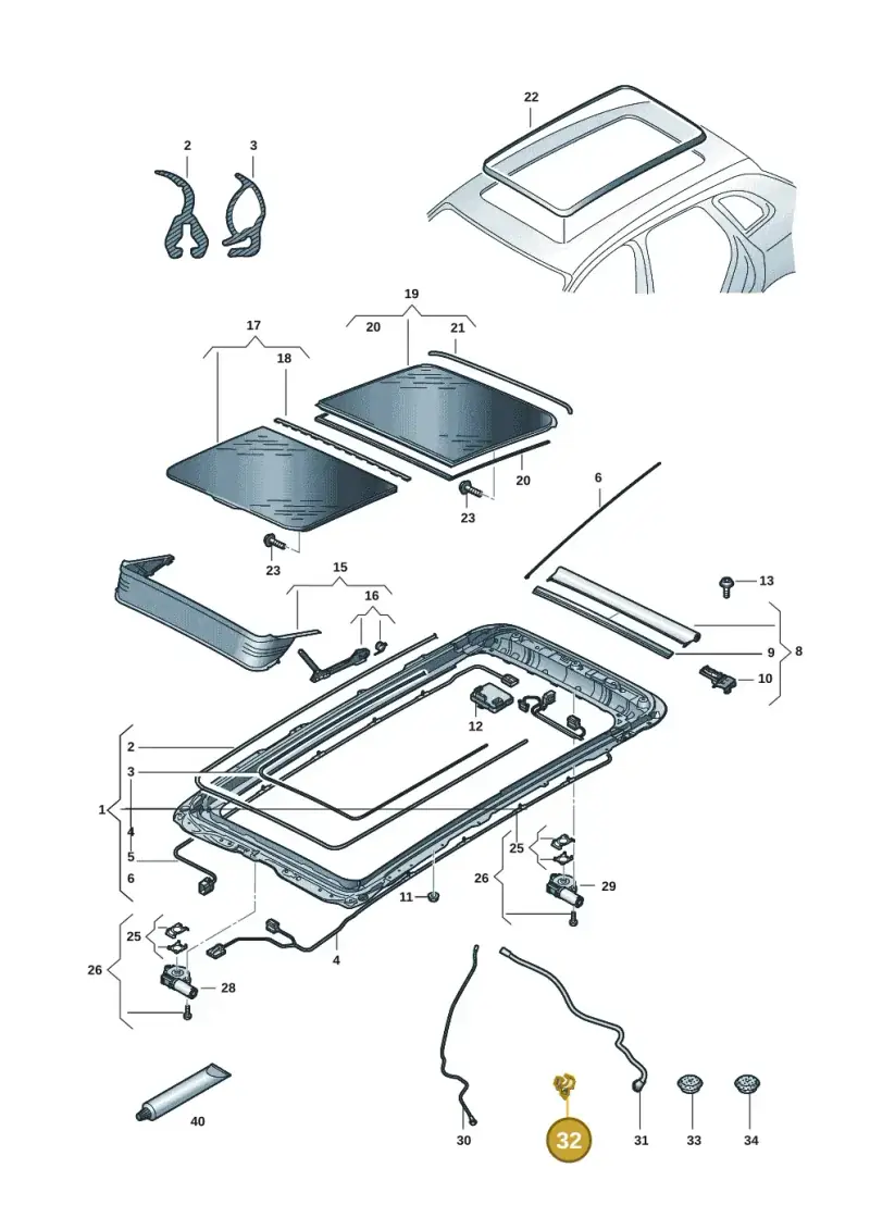 5G0877244 — Skoda Kodiaq (2024-) diagram 57h877000, position 32