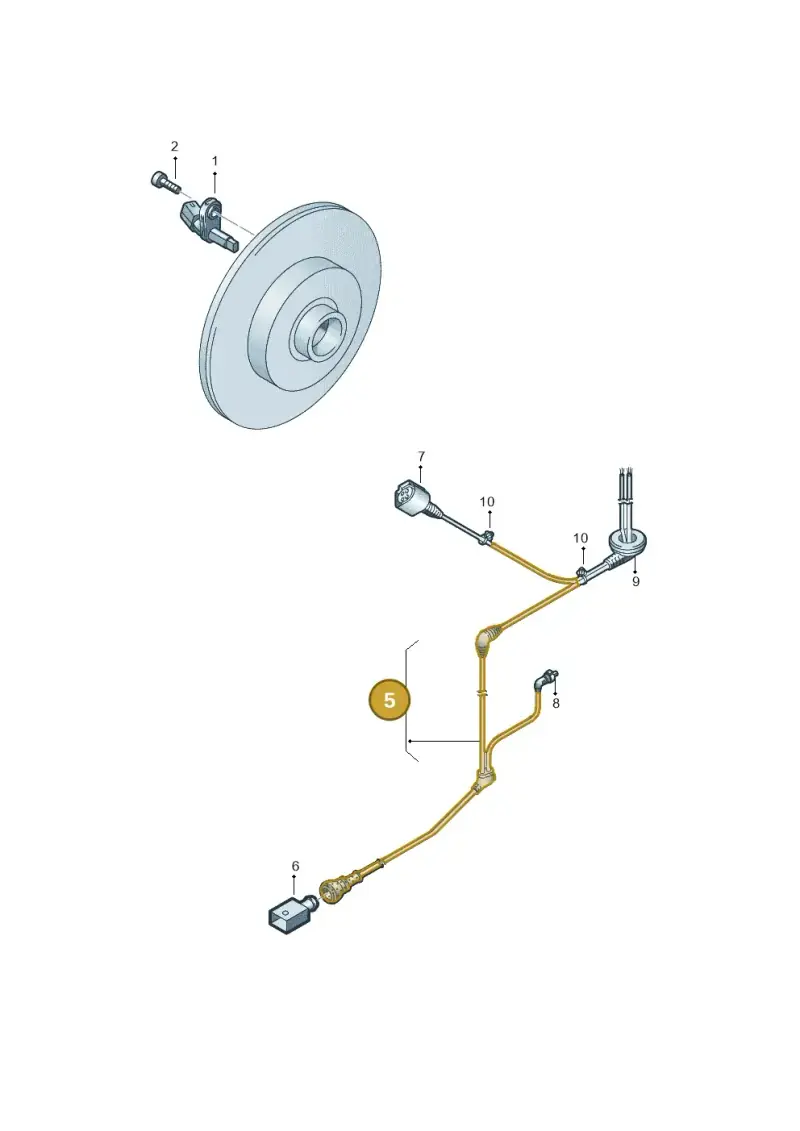 5G0927903AM — Skoda Karoq (2017-2022) diagram 869927000, position 5