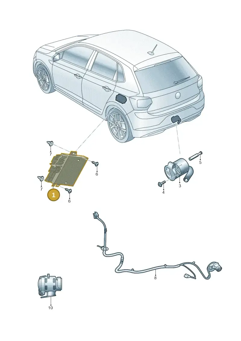 5H2907383D — Skoda Enyaq (2020-) diagram 50a945055, position 1