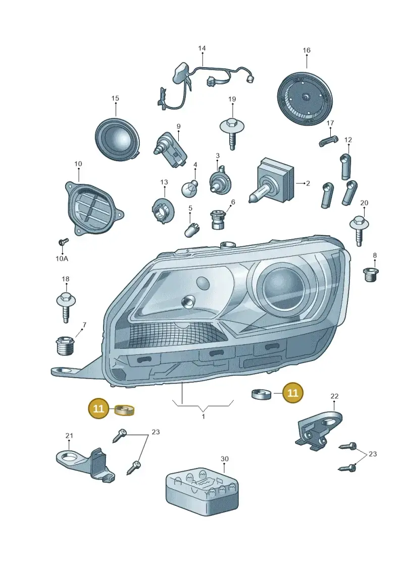 5JA941425 — Skoda Rapid (2012-2022) diagram 740941200, position 11