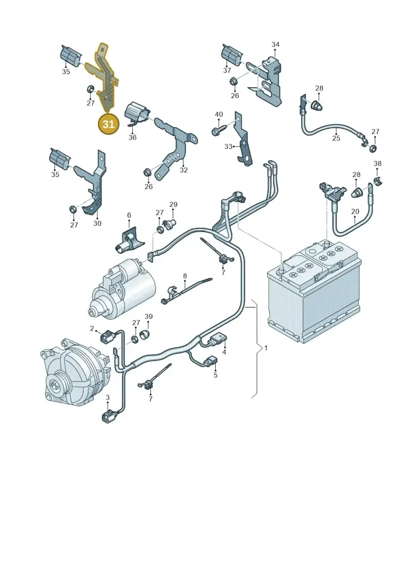 5K0971858 — Skoda Kamiq (2019-) diagram 584971000, position 31