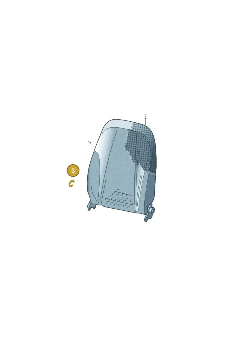 5L0881743 — Skoda Karoq (2017-2023) diagram 834000020, position 3