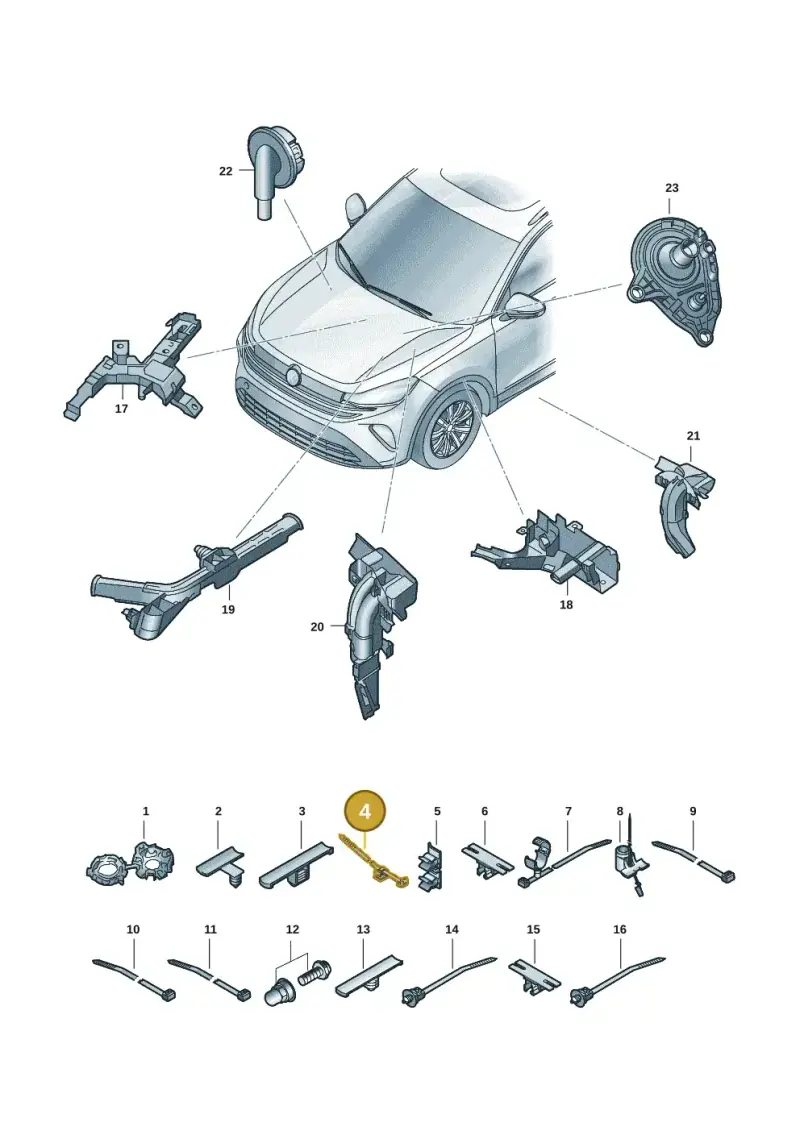 5M0971838A — Skoda Kodiaq (2024-) diagram 57x971801, position 4