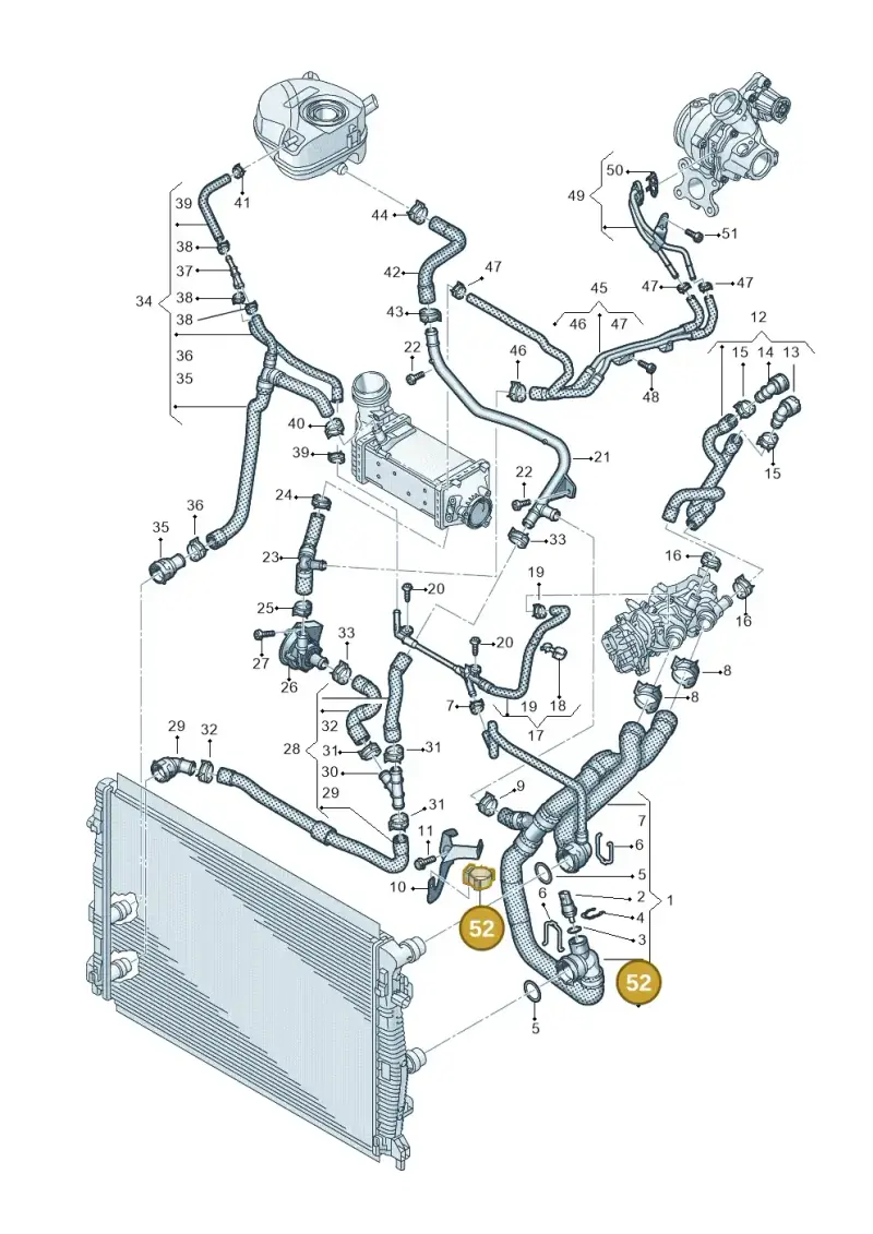 5N0121093C — Skoda Fabia (2021-) diagram 837121170, position 52