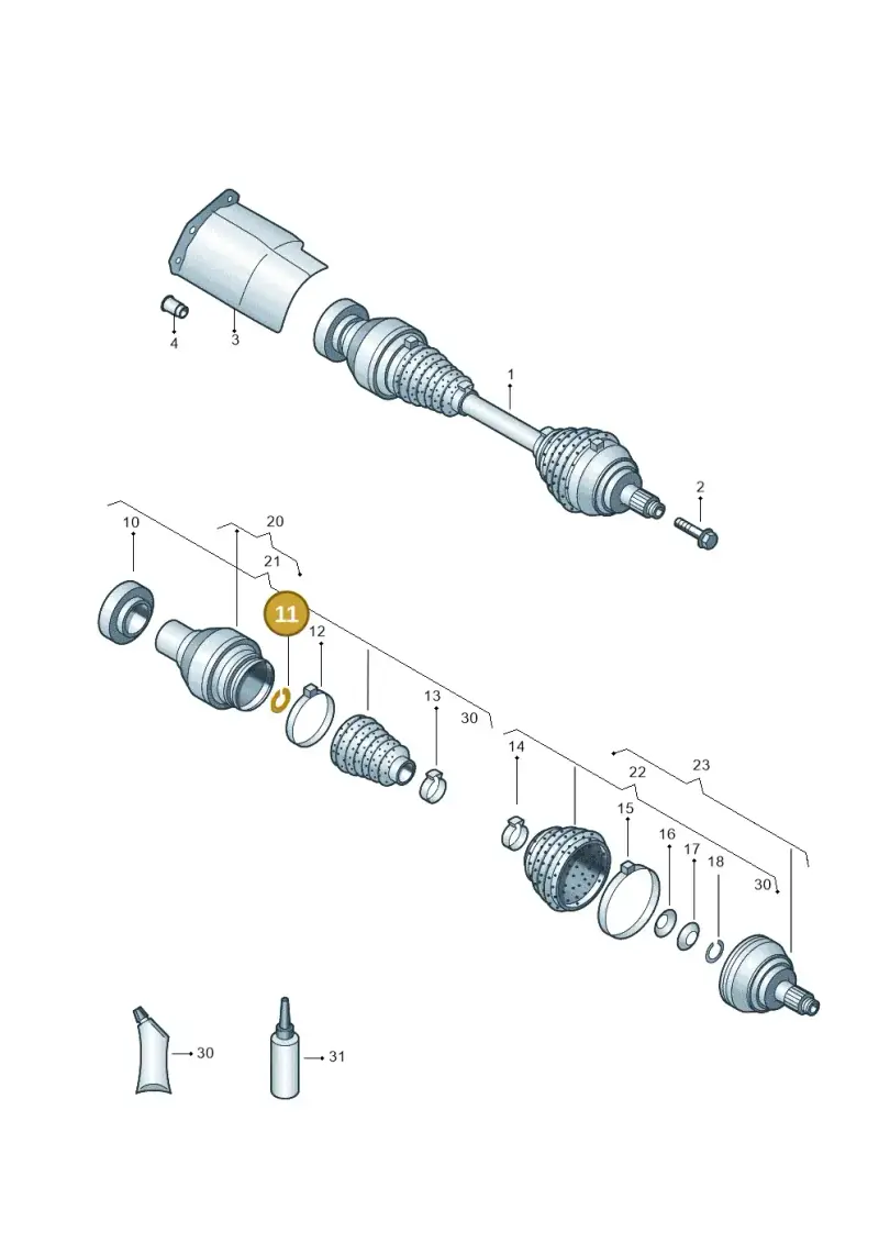 5N0407298 — Skoda Superb comfort (2008-2013) diagram 634407250, position 11