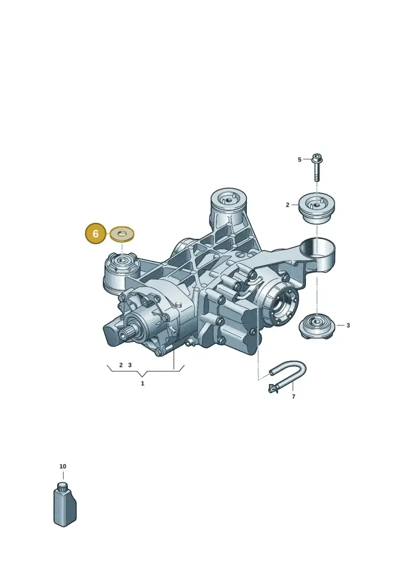5N0505233A — Skoda Kodiaq (2024-) diagram 3j0525000, position 6