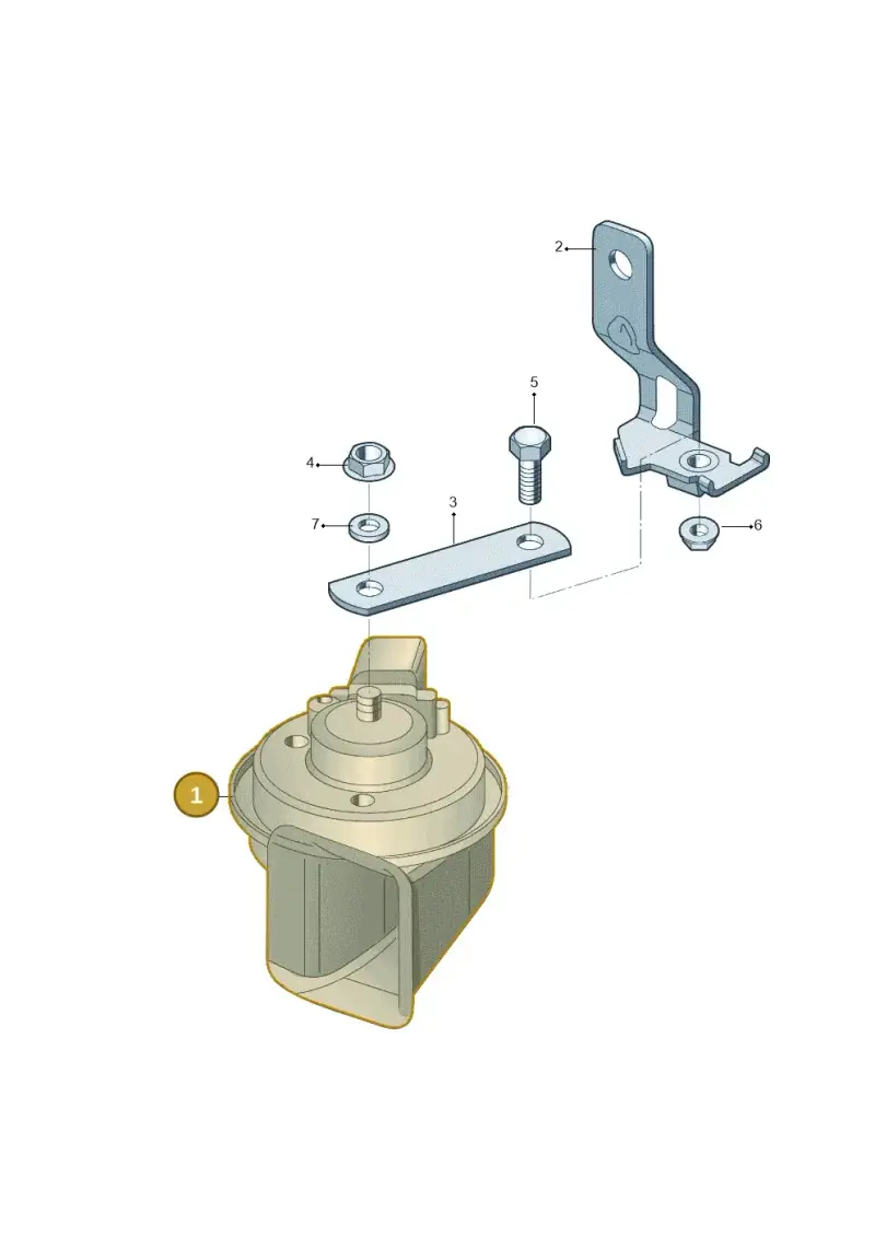5ND951221 — Skoda Superb Ambition (2009-2015) diagram 671951010, position 1
