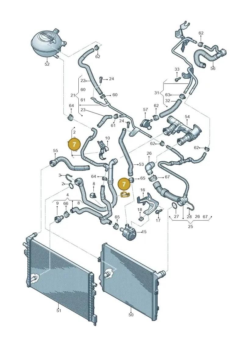 5Q0121093CM — Skoda Kodiaq (2024-) diagram 884121790, position 7