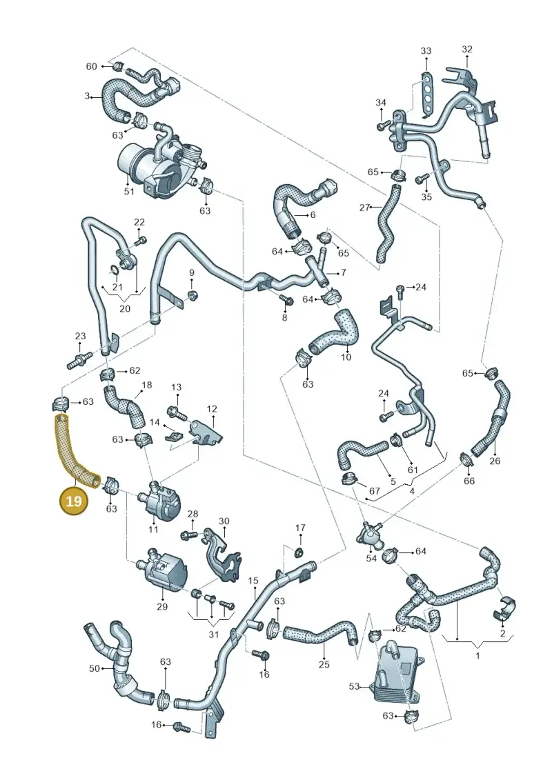5Q0122073BC — Skoda Karoq (2017-2022) diagram 803121680, position 19