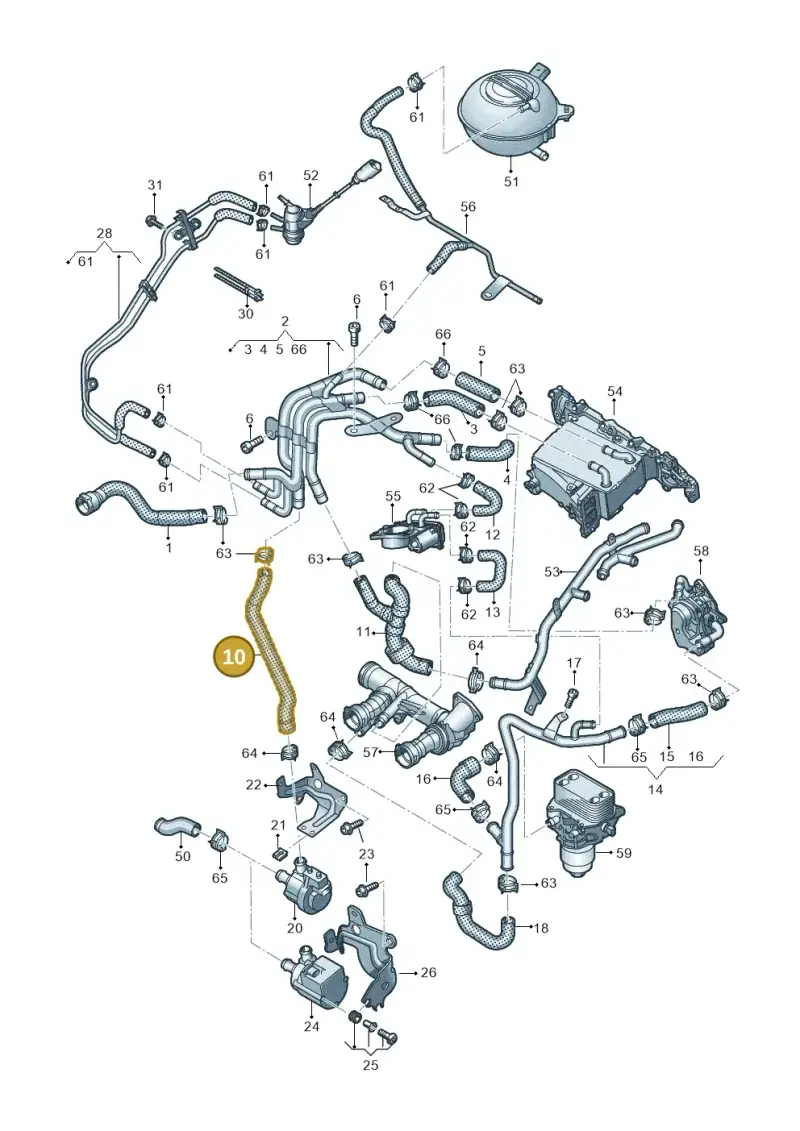 5Q0122101CK — Skoda Kodiaq (2018-2022) diagram 793121300, position 10