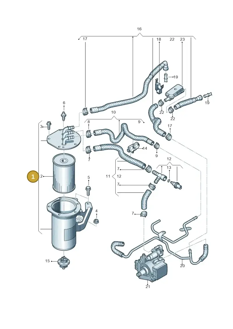 5Q0127400G — Skoda Octavia (2017-2020) diagram 746127000, position 1