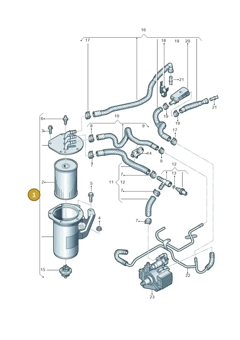 5Q0127401C — Skoda Karoq (2017-2022) diagram 884127100, position 1